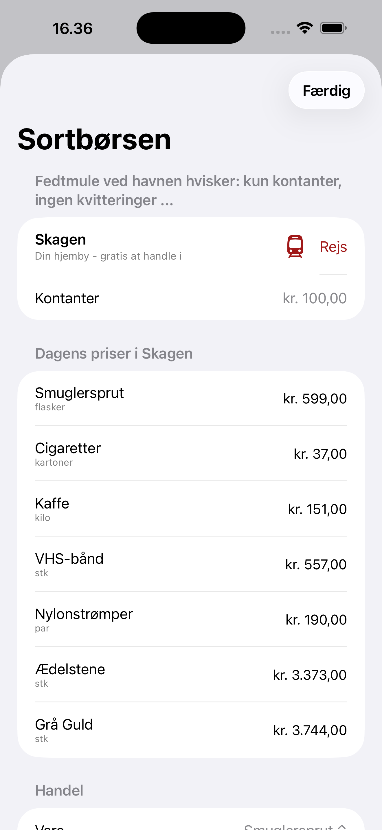Sortbørsen